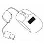 USB-Mouse, Input, white